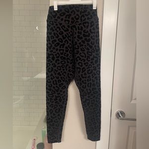 Lux Cloud Balance Leggings (the cheetah print is velvet)